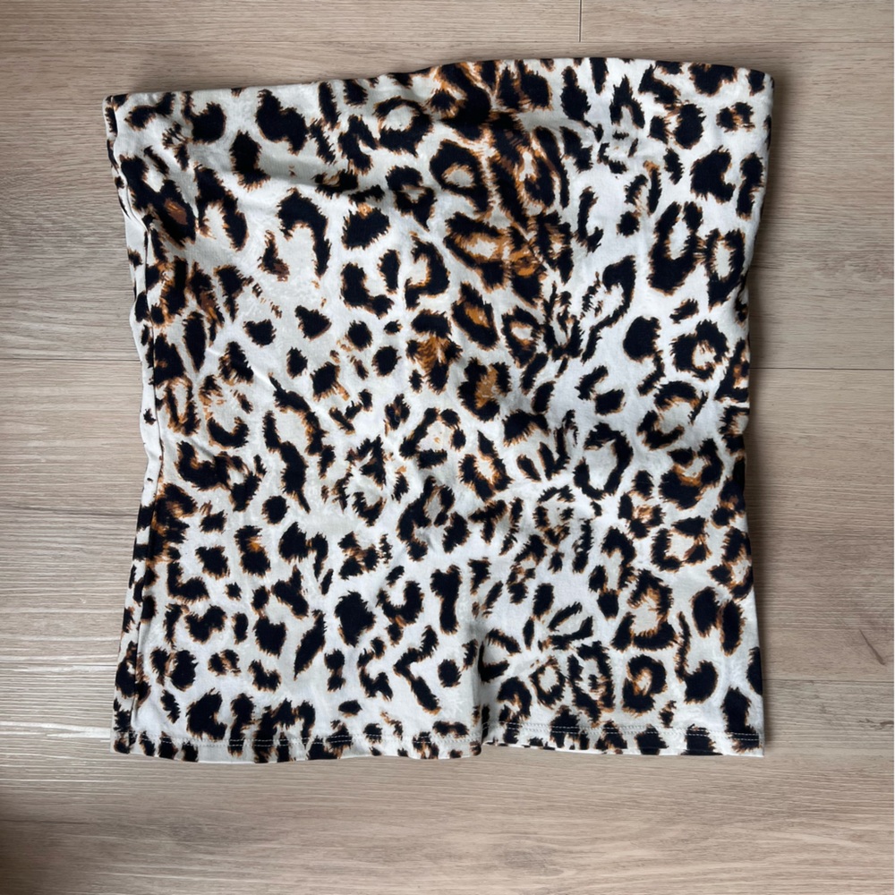 Leopard Tube Top
